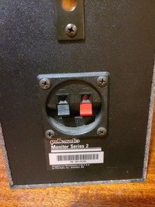 lot 56 image: Pair of Polk Monitor Series Two Speakers