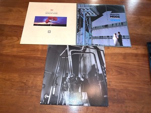 lot 138 image: Lot of Three Depeche Mode Record Albums