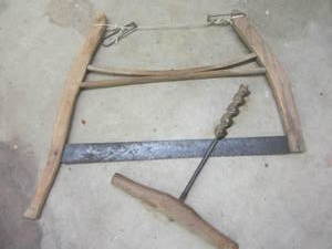 lot 23 image: Buck Saw, Log Drill