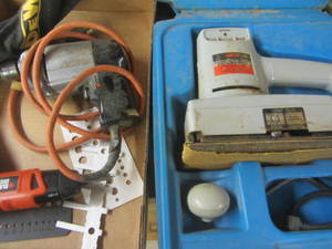 lot 32 image: Sander, Drill