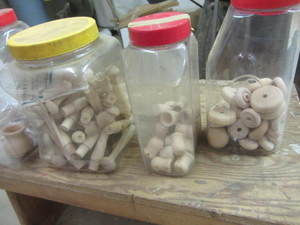 lot 38 image: Caning, Pegs, Wheels