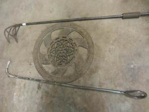 lot 117 image: Floor Grate, Clinkers