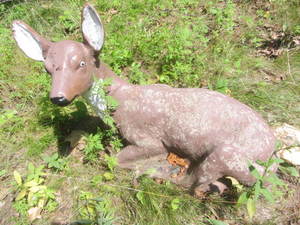 lot 70 image: Cement Small Deer