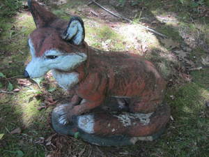 lot 72 image: Cement Fox
