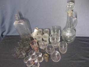 lot 96 image: Shot Glasses, Swedish Glasses