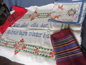 lot 196 image: Swedish Scarves & Embroidery