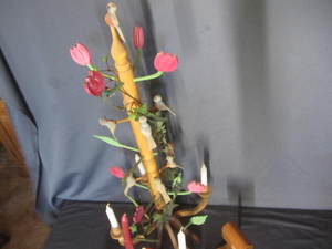 lot 84 image: Hand Carved Tree, Swedish