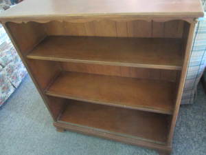 lot 237 image: Wooden Bookcase