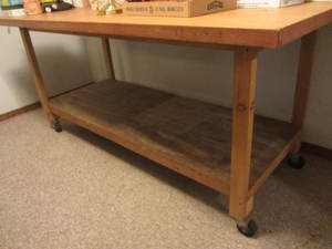 lot 207 image: Roller Work Table