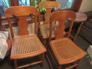 lot 218 image: Unique Kitchen Chairs