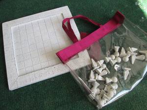 lot 278 image: Ceramic Chess Set With Pcs. Unsure...