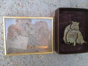 lot 289 image: Makin Bacon Belt Buckle See Phot...