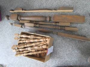 lot 404 image: Large Lot of Spindles, & Other Vari...