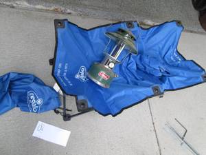 lot 431 image: 2 Person Portable Folding Bench & L...