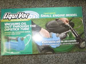 lot 457 image: LiquiVac For Small Engines Still I...