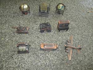 lot 478 image: Unique Lot of Vintage Metal Pencil ...