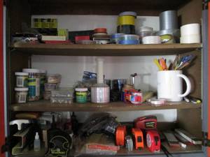 lot 490 image: Woodworking Tools and Supplies See...