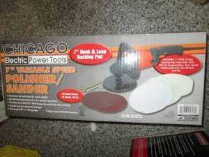 lot 8 image: Chicago 7 Variable PolisherSander...