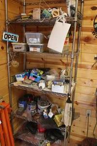 lot 379 image: 33 x 16 industrial shelving with ...