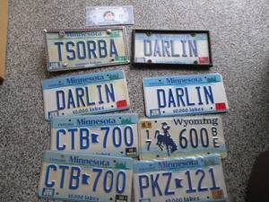 lot 265 image: Large Lot of License Plates See Ph...