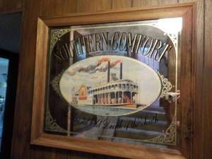 lot 52 image: Southern Comfort Mirror Sign- 30 x ...