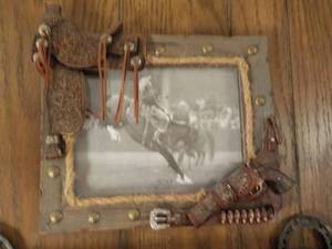 lot 67 image: Western Picture Dcor of a Rodeo R...