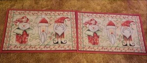 lot 89 image: 2 Christmas Mat 28 x 20...