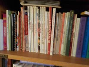 lot 100 image: Cookbooks (all top shelf) Lot and m...