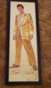lot 114 image: Elvis Picture 14 x 38...