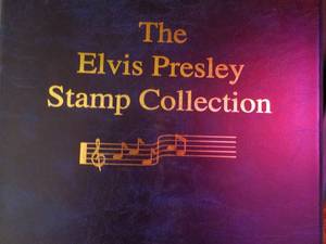 lot 118 image: Book of Unused Collectable Elvis St...