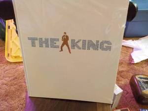 lot 120 image: Large Hard Cover Book The King sti...