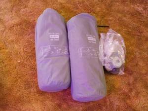 lot 155 image: 2 Embark Queen Air Beds and 1 pump...