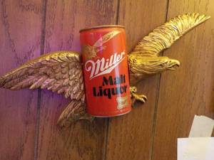 lot 34 image: Miller Malt Liquor Wall Dcor...