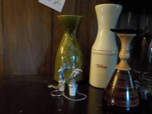 lot 47 image: Wine Dcor and Pewter Wine Stopper...