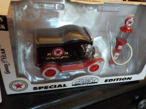 lot 167 image: Texaco Good Year Coin Bank and Gas ...