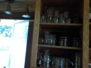 lot 631 image: All Glassware on 3 Shelves- bring b...
