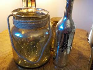 lot 665 image: 3 piece Household Dcor...