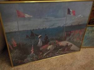 lot 686 image: Set of Monet Framed Prints...