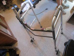 lot 211 image: Nova Walker 300 lbs. Weight Limit...