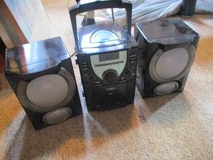 lot 218 image: Coby Speaker System...