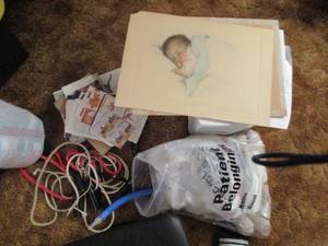 lot 537 image: Lot of Misc. Art Work, Exercise Equ...