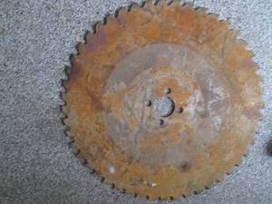 lot 254 image: Large Saw Blade...