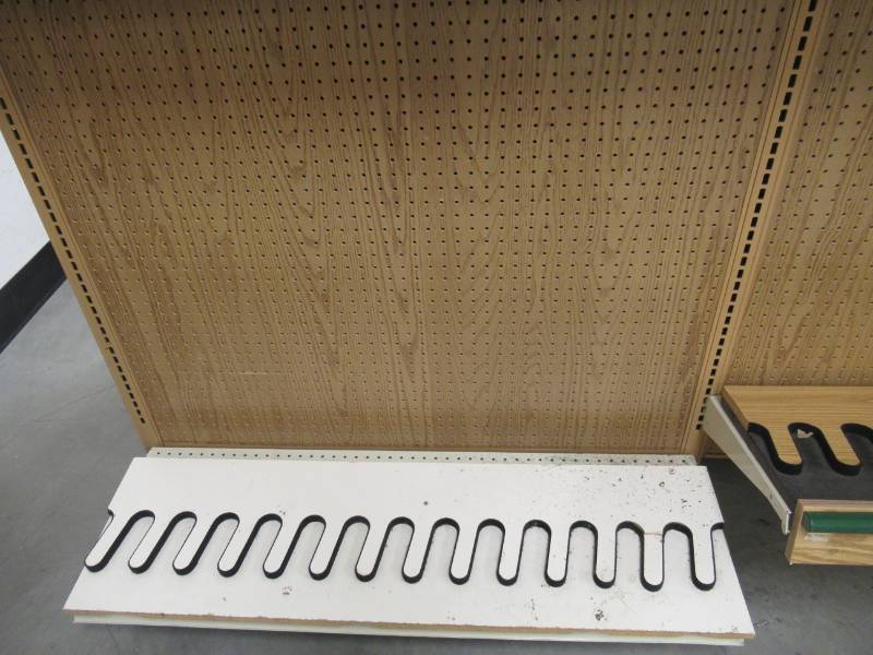 lot 2 image: VERY LARGE RETAIL SERVICE COUNTERGONDALA. Lots of Storage - MUST DISMANTLE ONSITE AND REMOVE ON YOUR OWN.