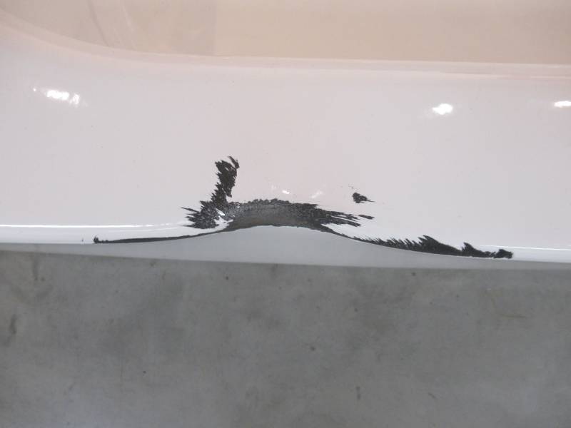 lot 35 image: Bootz Industries Aloha 60 in. Left Drain Rectangular Alcove Soaking Bathtub in White 011-4365-00