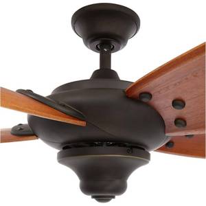 lot 31 image: Home Decorators Collection Altura 56 in. Indoor Oil Rubbed Bronze Ceiling Fan with Remote Control 26655