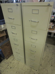 lot 323 image: STEELCASE FILE CABINETS