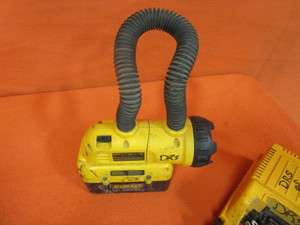 lot 23 image: DeWalt 36v Flashlight wCharger & Electric Sawzall