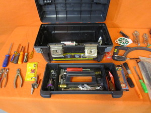 lot 56 image: Tool Box & Misc. Tools