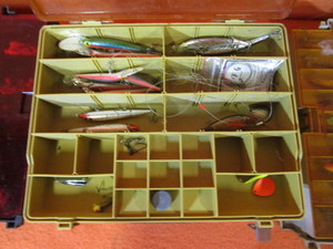 lot 76 image: Tackle Boxes & Tackle (see pics)
