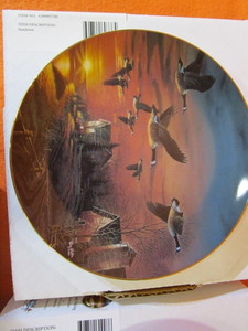 lot 47 image: (3) Terry Redlin Limited Edition Plates